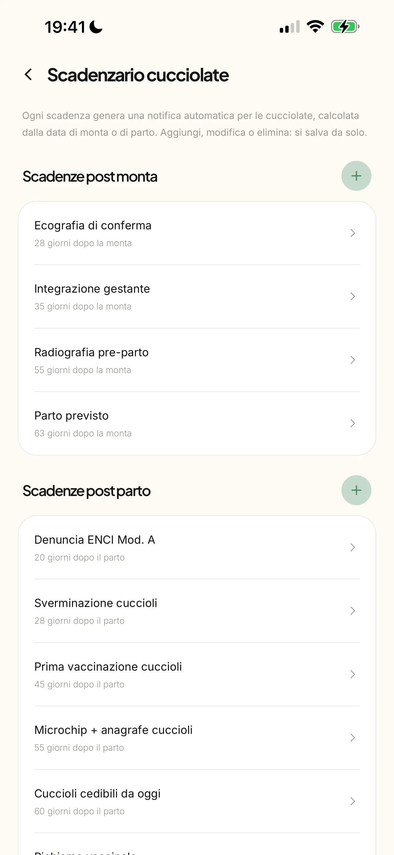 Fauno mobile per Allevamento